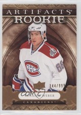 2009-10 Upper Deck Artifacts Rookie 744/999 Yannick Weber #195 5r8