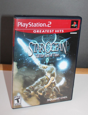 Sony Playstation 2 PS2 Greatest Hits Star Ocean Till The End Of Time Video Game