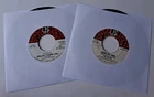 The Doors Lot Of 2 Vinyl 45s - Light My Fire + Hello, I Love You - Plays Great!