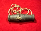 ORIG CIVIL WAR CANNON LANYARD - MARKED "US" / 37.5" LONG - COMPLETE