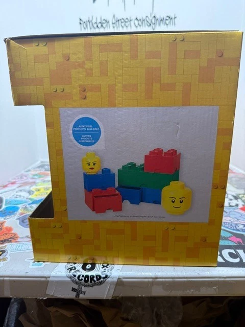 Lego Halloween Special Edition Storage Large Head Set: Zombie+Skeleton FREE SHIP - Image 4 of 4