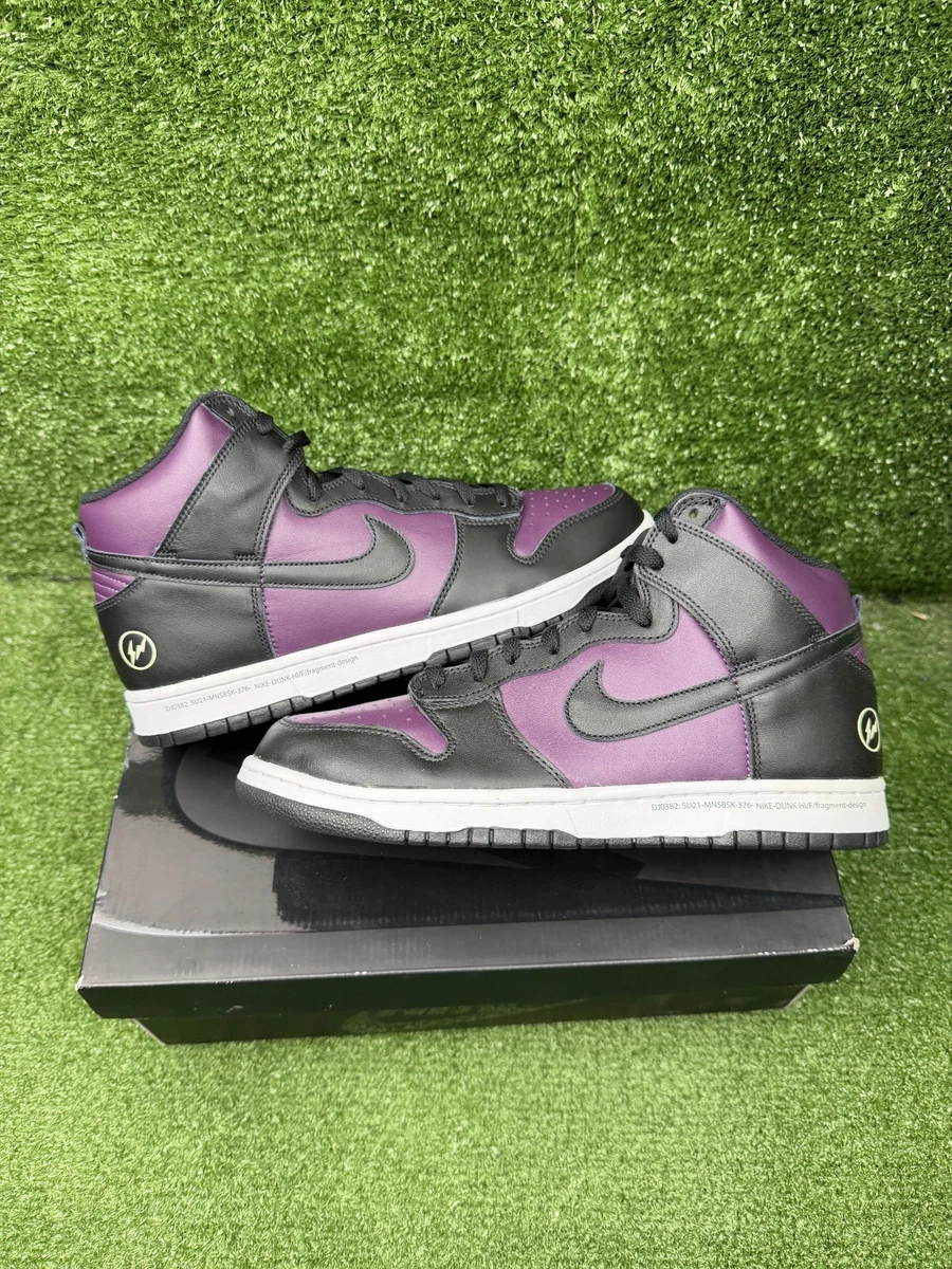 Size 9 -‎ Nike Fragment Design x Dunk High Beijing Lightly Worn Size 9 - Fragment Design x Nike Dunk High Beijing for sale  main image 4