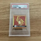 PSA 8 POKEMON CARD CHARMANDER 4 ARTBOX STICKER SERIES 1 #4 1999 VINTAGE