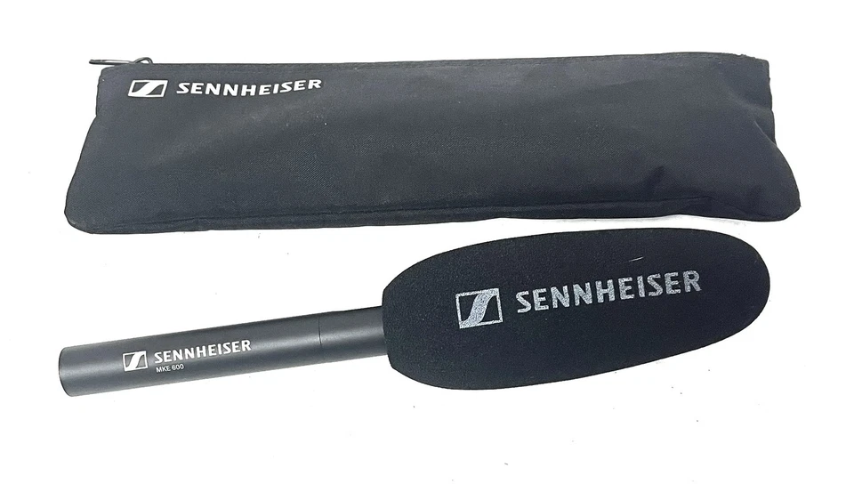 Sennheiser MKE 600 XLR Camcorder Shotgun Microphone w/ Bag ~ Free Shipping - image 4 of 4