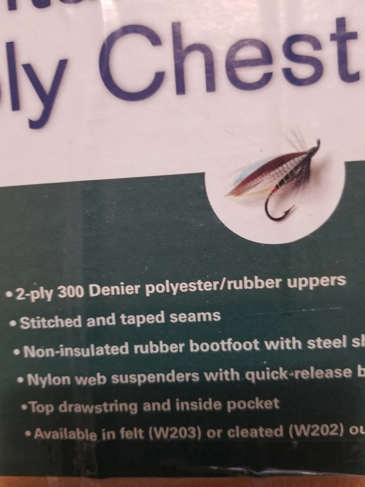 Hodgman Bootfoot Chest Waders Size 42 -48 (Boots 11 )  - Image 3 of 4