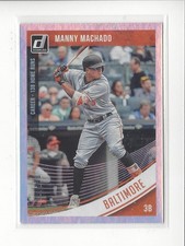 2018 Donruss Career Stat Line Variations #189 Manny Machado Orioles /138 