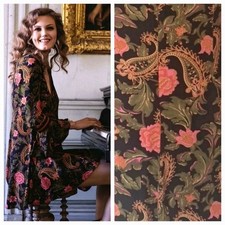 Spell & The Gypsy Womens Hippie Etienne Batik Floral Mini Dress Mini Size S