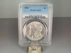 1894 $1 Morgan Silver Dollar - Original White Key Date - PCGS AU 53 Undergraded?