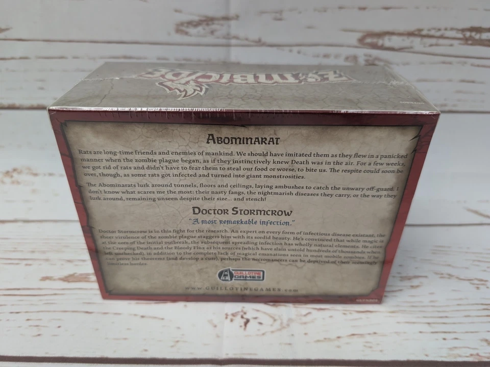 Zombicide Black Plague Abominarat & Dr. Stormcrow Kickstarter Green Horde NIS - Image 3 of 4