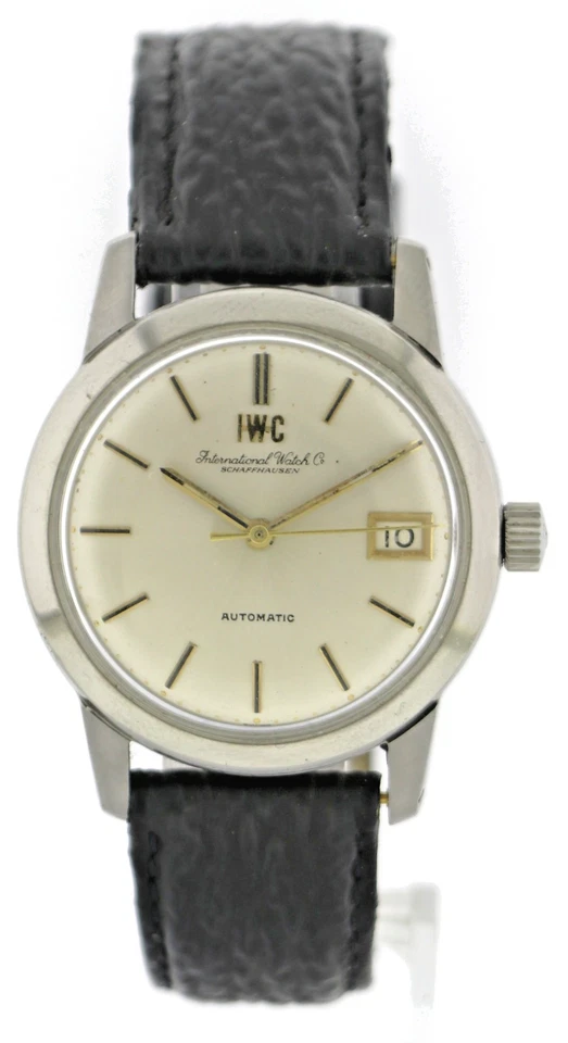 IWC Schaffhausen Ref. 910 Cal. 8541B Automatic Herrenuhr Dresswatch Stahl 1968 - Bild 2 von 4