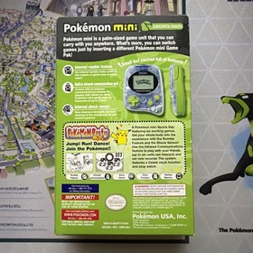 Pokemon Mini Game Console & Pokemon Party Mini Game CIB