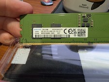 Samsung 8GB DDR5 4800MHz PC5-4800B UDIMM Desktop Memory M323R1GB4BB0-CQKOL