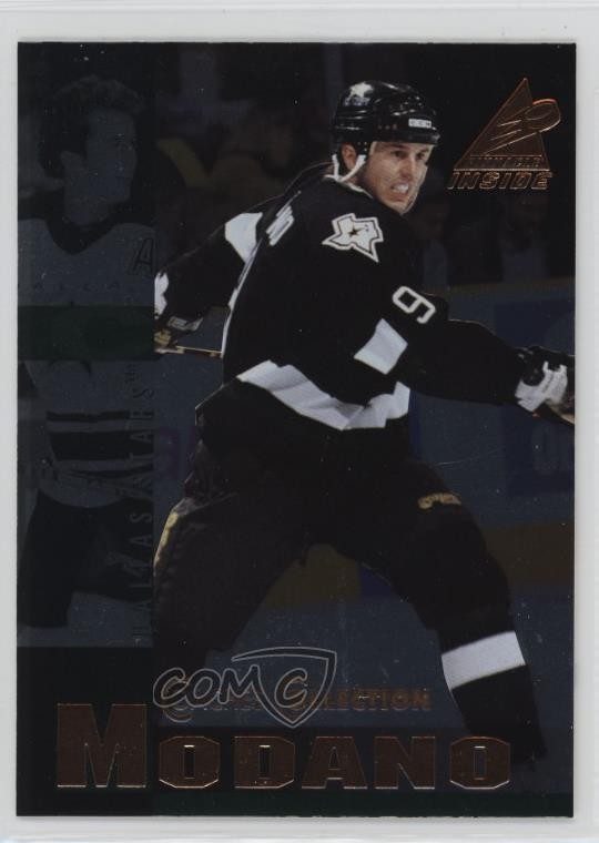 1997-98 Pinnacle Inside Coaches Collection Mike Modano #15 HOF n1u