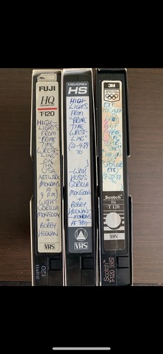 Prime Time Wrestling Bundle On Vhs