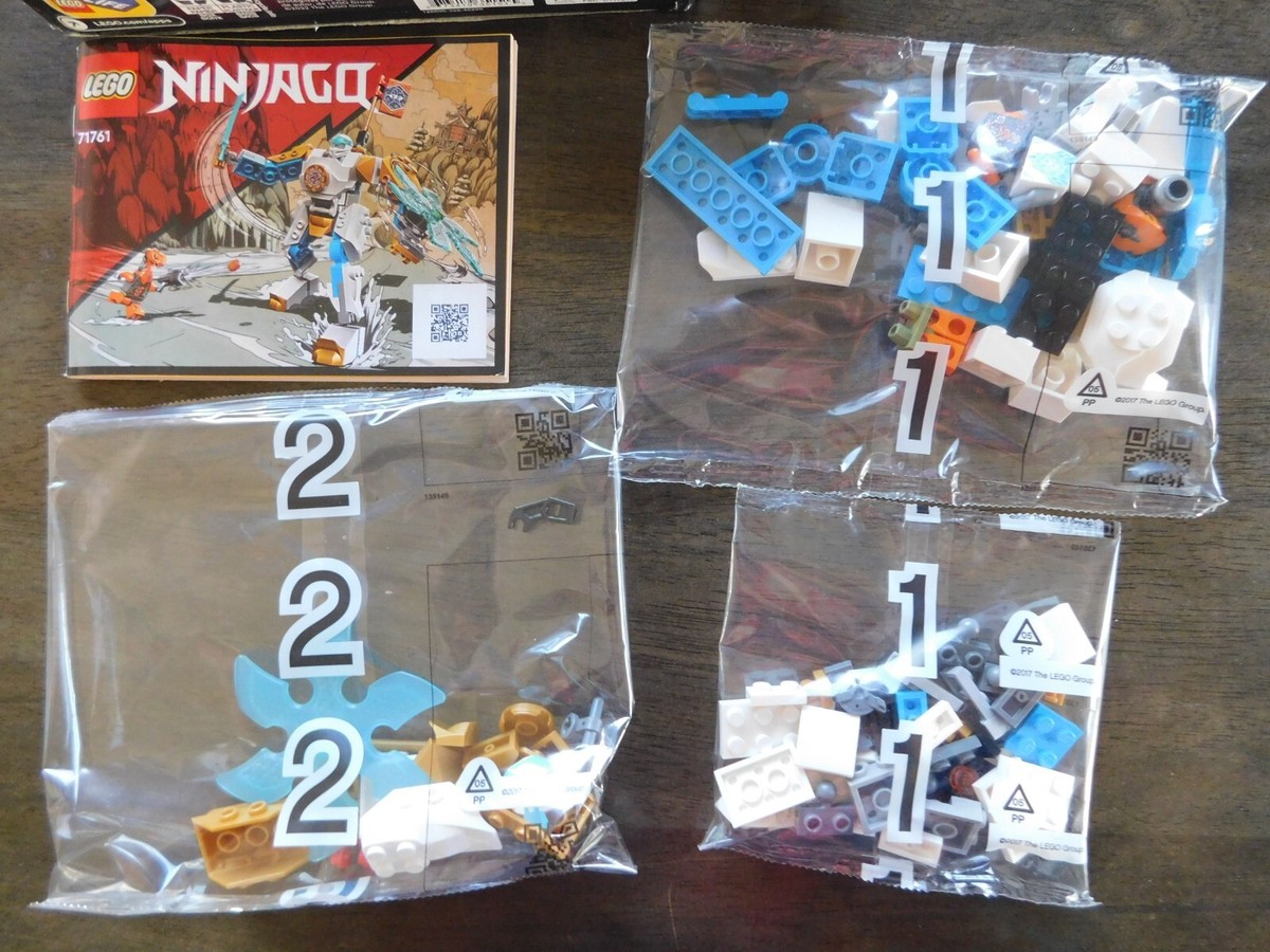あや LEGO Ninjago Set 71761 Zane's Power Up Mech EVO 95 Pieces