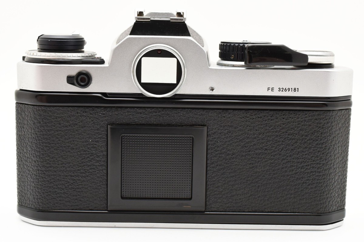 Nikon FE 35mm SLR Film Camera Silver Body Only [Exc++] From Japan