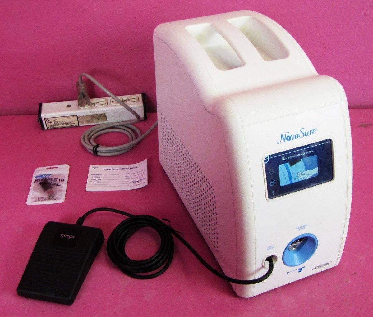Hologic Novasure Model 10 RF Controller Endometrial Ablation System  Footswitch