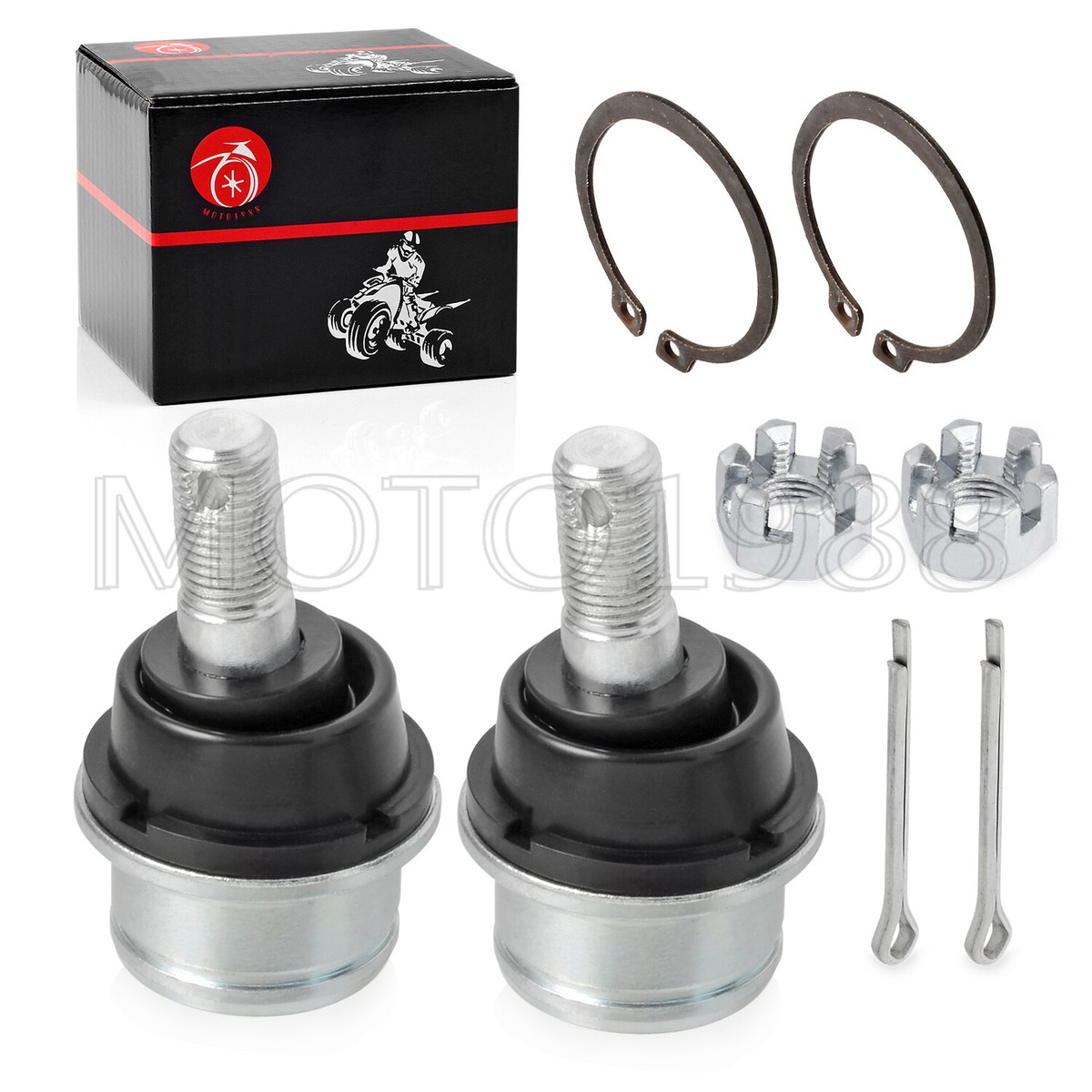 2PCS Front Upper Ball Joint for Honda FourTrax 300 TRX300 TRX300FW