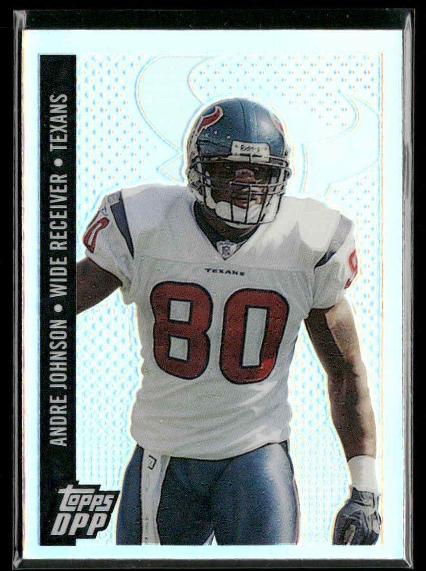2006 Topps Draft Picks & Prospects #4 Andre Johnson Chrome Black Refractors