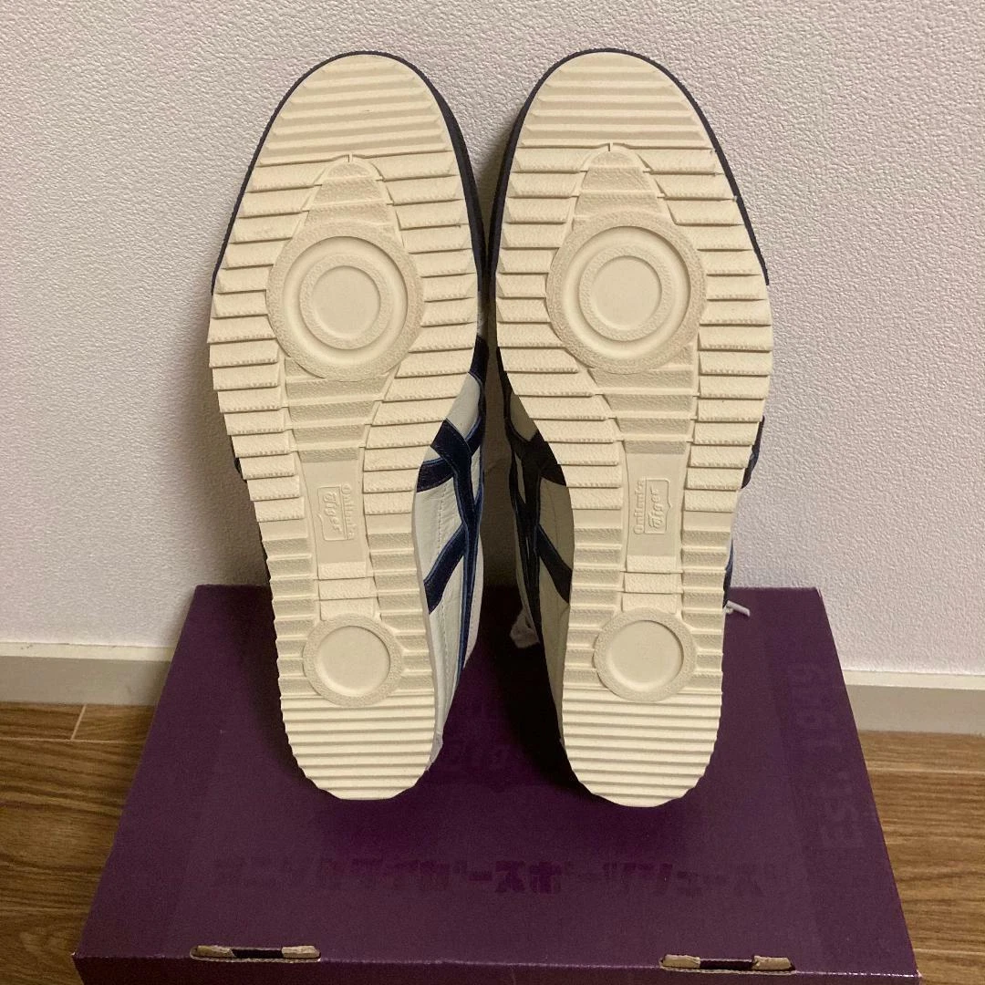 Asics Onitsuka Tiger Shoes MEXICO 66 DELUXE 1181A435 BIRCH INDIGO