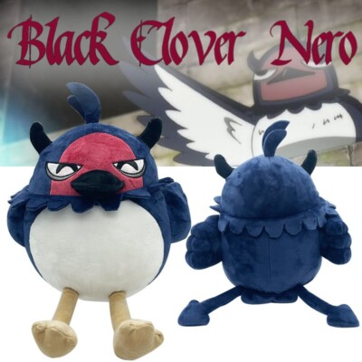 Anime 25cm Black Clover Nero Birds Plush Doll Figure Collection Doll Toys