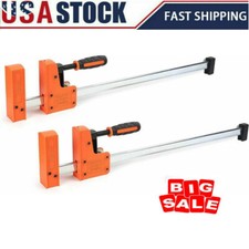 Jorgensen 2PK 24-inch Parallel Jaw Bar Clamp Cabinet Master 90- Degree clamping