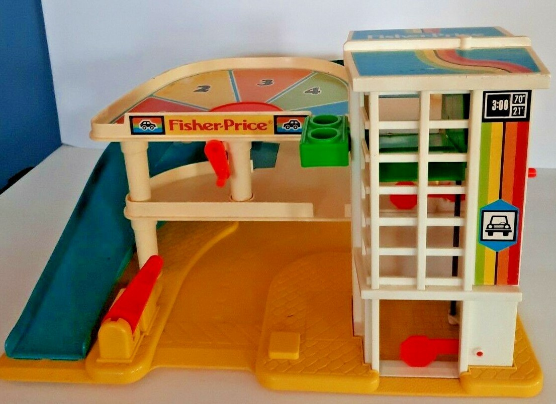 garage fisher price