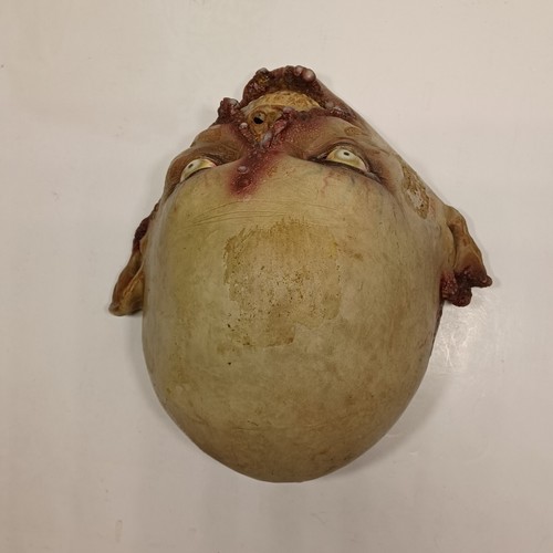 Rare Ghoulish Productions Zombie Mask Face Melted Adult Halloween Party Display - Picture 14 of 18