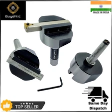 3" Head Fly Cutter with Carbide Indexable Tip (TNMG16) & HSS Tool Bit