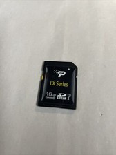 Patriot LX Series 16GB SDHC SD Storage Memory Card CPU20