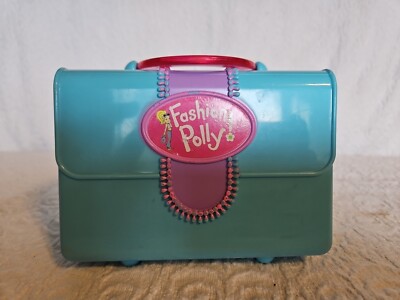 2000 Polly Pocket Fashion Blue Purse Carrying Case. No Dolls | eBay