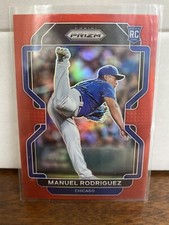 Manuel Rodriguez 2022 Prizm Baseball Tier II Base Red #153 - Chicago Cubs