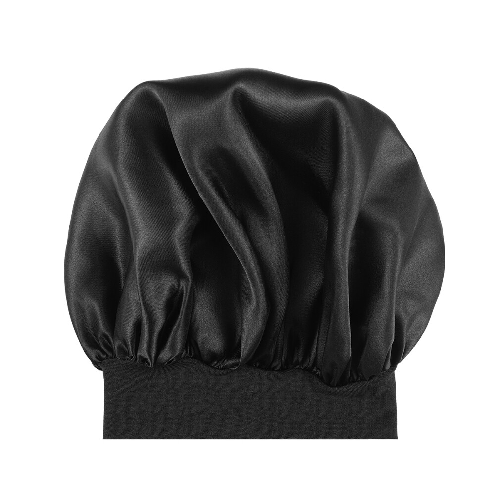 Hombres Gorro De Para Gorro Anti Frizz Gorro para Cabello Rizado Lado Ancho