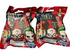 2x Suicide Squad Mini Figures -BLIND PACK 2 Random Characters with Stands Sealed