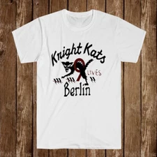 Knight Kats Men's White Size S-5XL