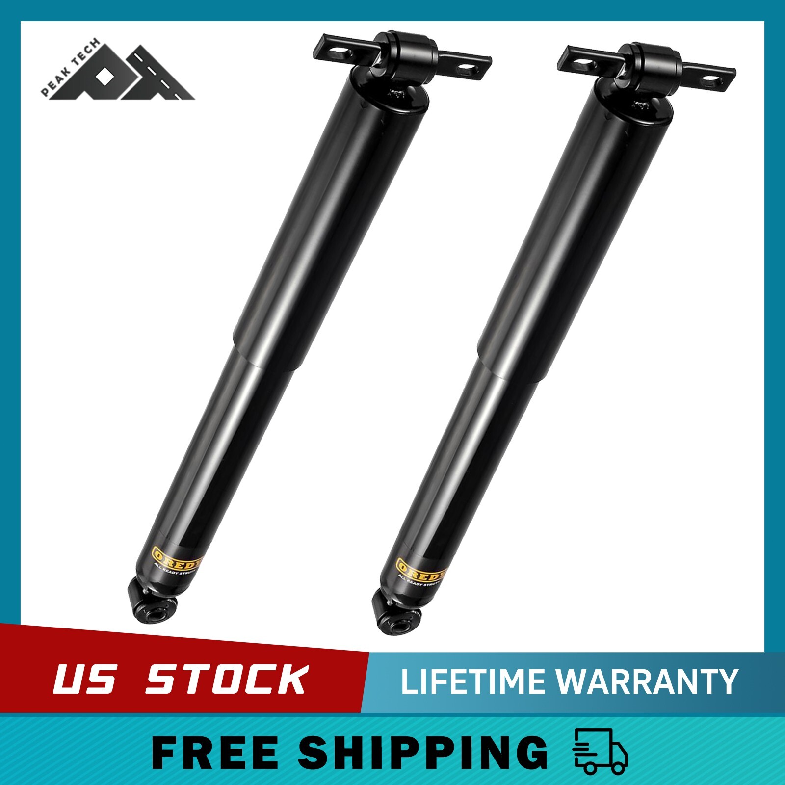 Rear Shock Absorbers for 2005-2017 Honda Odyssey Assembly Driver Passenger Side