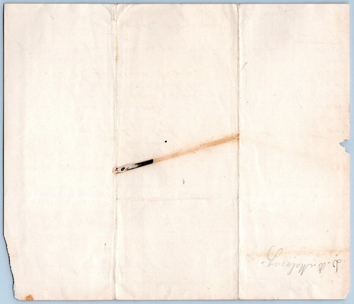 1901 D B MADERA MALONEY*PERSIANAS MOLDURAS PINTURAS ETC*TOWNSEND DELAWARE*DE* - Imagen 2 de 2