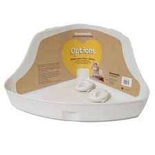 Rosewood Corner Litter Tray Med Animal Rabbit Ferret Guinea Pig Pet Toilet Pan