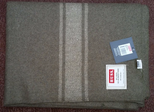 ITALIAN ARMY WOOL BLANKET WW1 WW2 - REENACTMENT, MILITARY new made REPRODUCTION