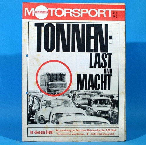 DDR Illustrierter Motorsport IMS 5/1968 Ford 20 M TS Zschopau Zündung LKW M