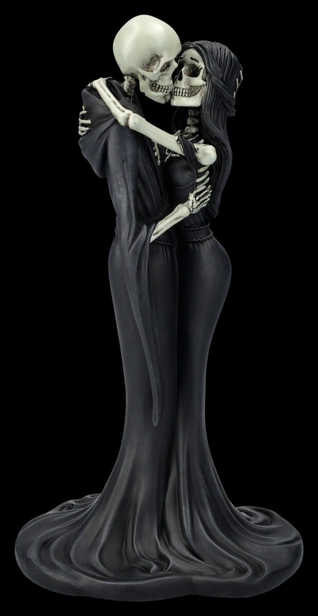 Skeleton Figures - Eternal Kiss - Bride And Groom, Cake, Wedding