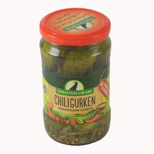 (20,49€/1kg) Chiligurken von Spreewald-Rabe (370 ml Glas)