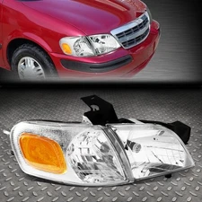 FOR 97-05 VENTURE MONTANA OE STYLE PASSENGER RIGHT SIDE HEADLIGHT LAMPS CHROME