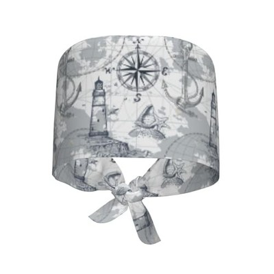 Mushrooms Snails Butterflies Breathable Scrub Hat for Nurses & Doctors