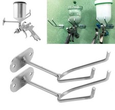 2x Paint Spray Gun Holder Stand Spray Gun Holder For Gravity Cup Hvlp