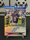2024 Panini Contenders Optic Football /50 Blue Rookie Ticket Auto - JJ MCCARTHY
