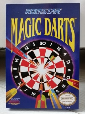 Magic Darts Nintendo NES CIB Foam, Anleitung, Hülle