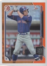 2015 Bowman Draft Orange 7/25 Desmond Lindsay #45 3q5