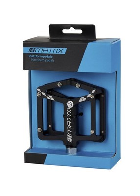MATRIX Plattformpedal PE45 Gewinde: 9/16 Zoll, gedichtetes Industrielager, schwa