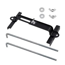 Adjustable Battery Hold Down, Car Battery Tie Down Holder Kit, 8 inch bolts